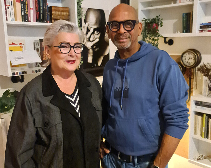 Petra Schwarz im Gespräch mit Pierre Sanoussi-Bliss