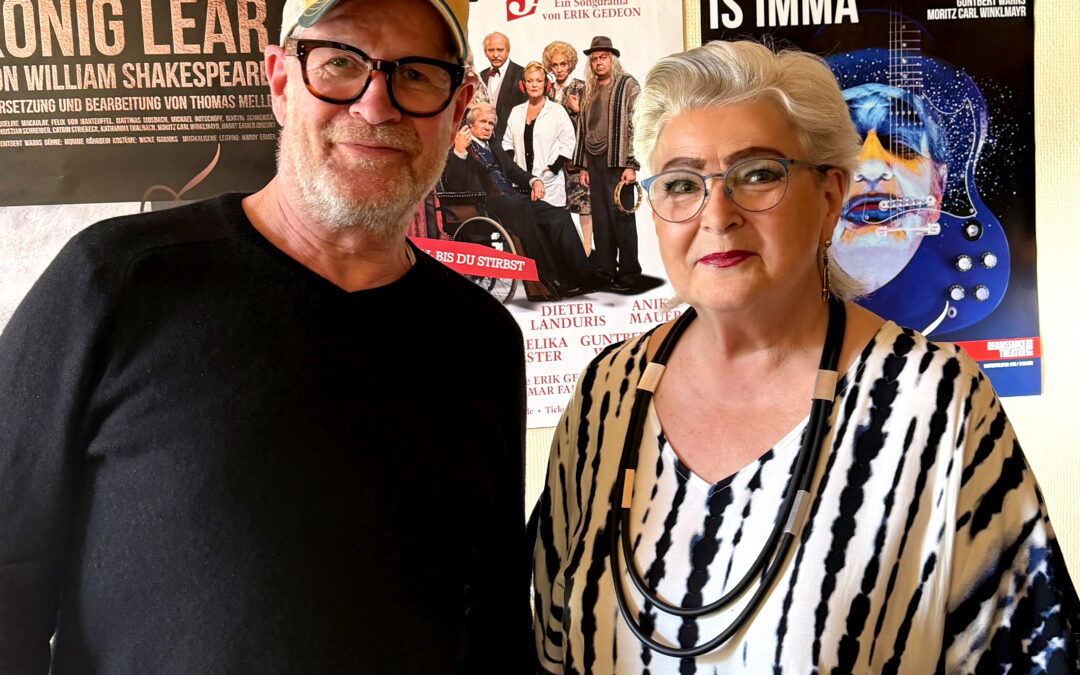 Petra Schwarz im Gespräch mit Guntbert Warns